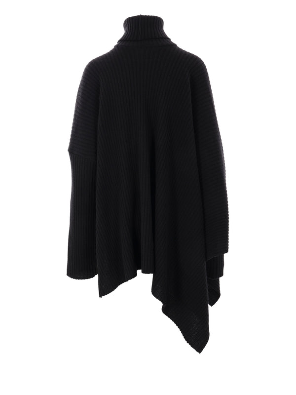 Y'S Sweaters Black Knitted - jentestore_global