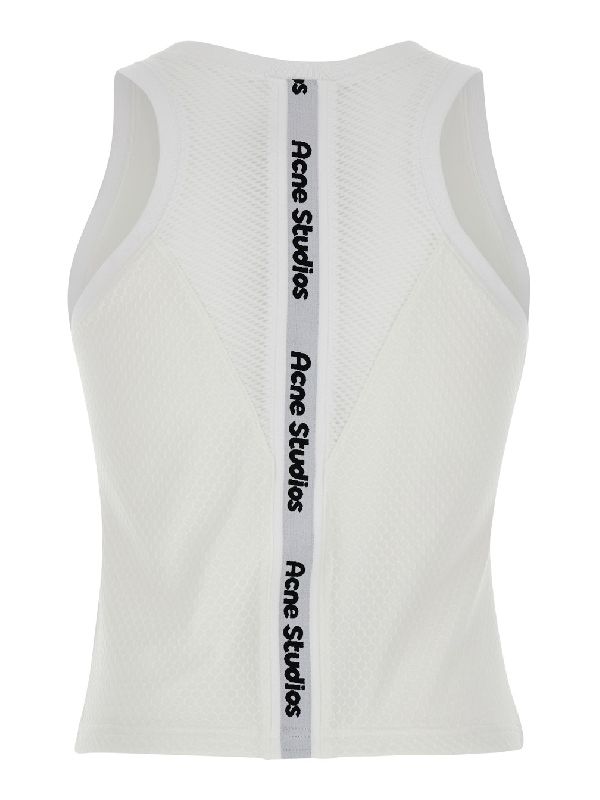 Logo Patch Sleeveless Top