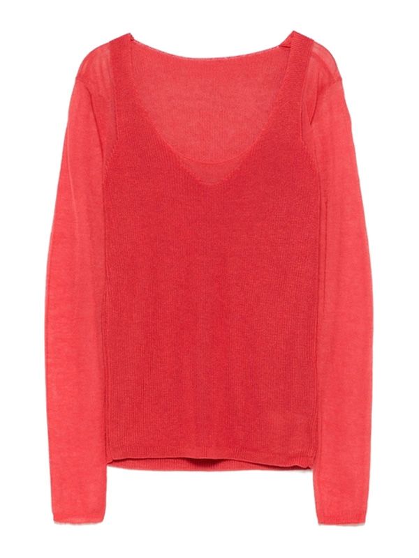 LITAM Scoop Neck Long Sleeve
