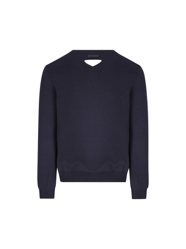 V-neck Wool Knit