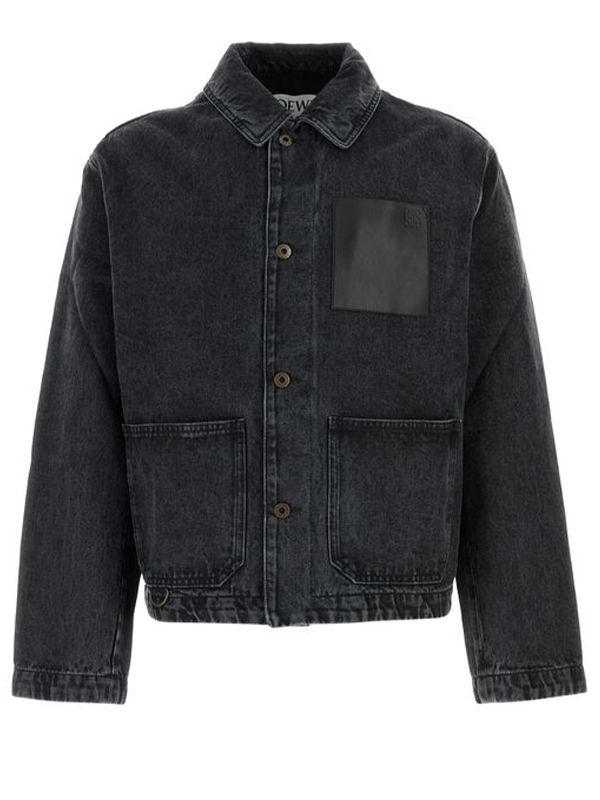 Chest Logo
  Patch Denim Jacket