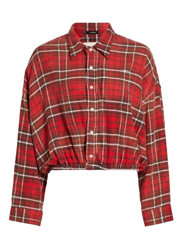 Check Pattern Cotton Shirt