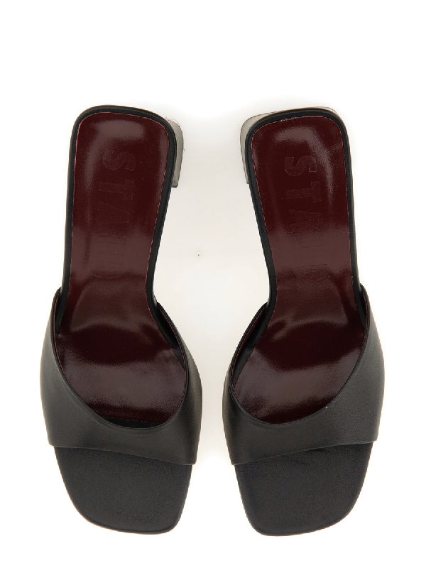 Sloane Leather Sandal Heels