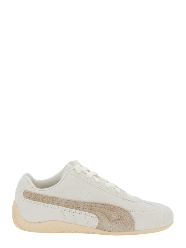 Puma White Low Top Sneakers