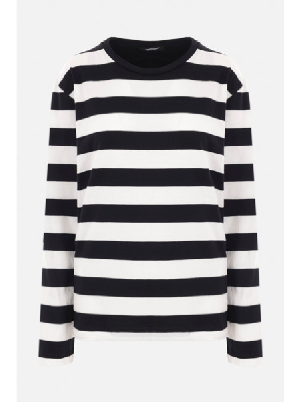 Stripe Cotton T-Shirt