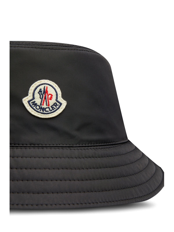 Logo Patch Bucket Hat