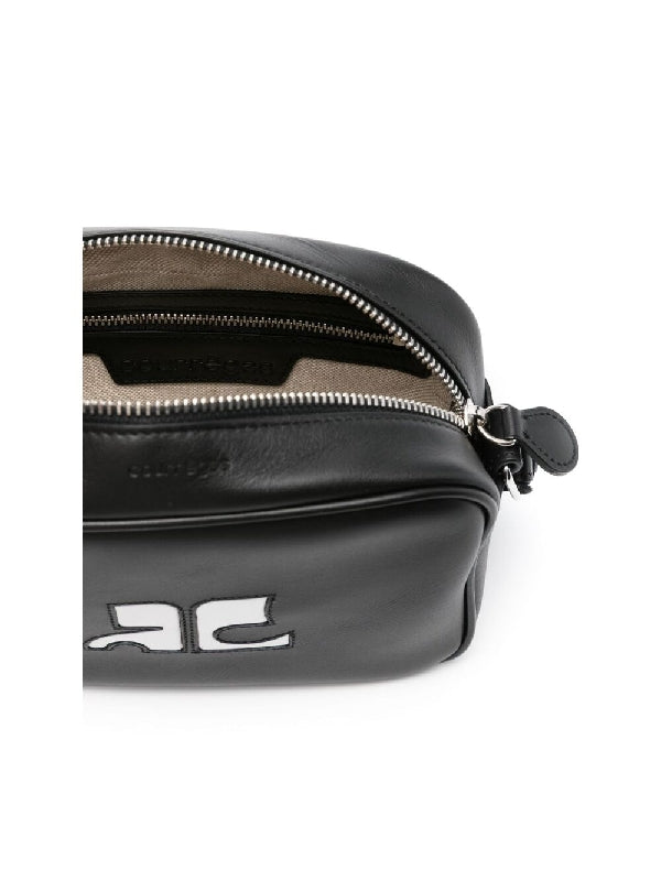 Reedition Logo Leather Shoulder Bag