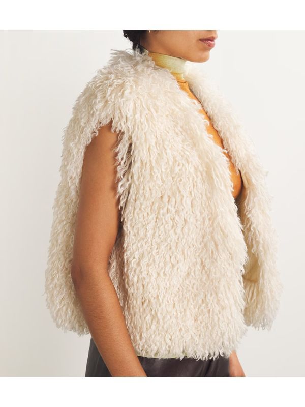 Xylia Faux Fur Reversible Vest