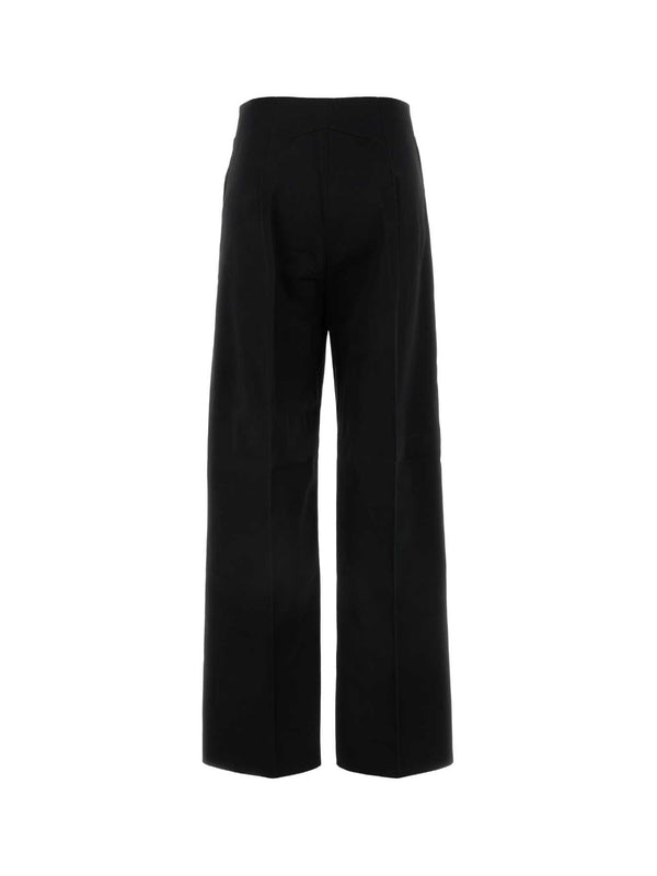 Black Cotton Pants