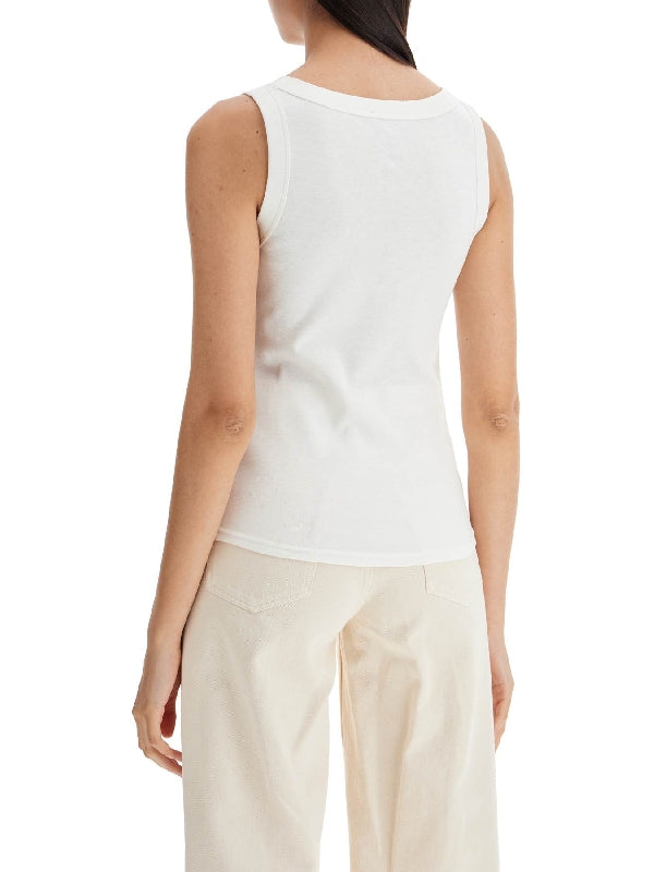 Agathe Cotton Tank Top - Jente