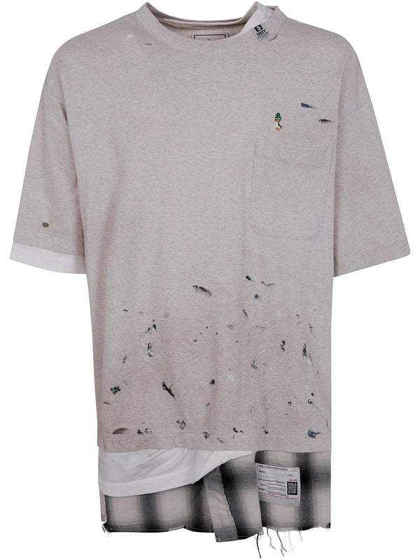 Triple Layered Cotton T-shirt