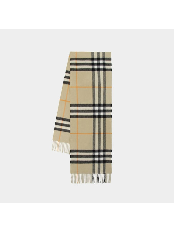 Check Cashmere Muffler