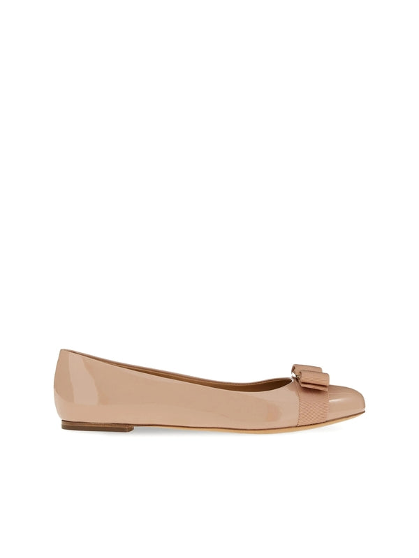 Ferragamo Beige Flat Shoes