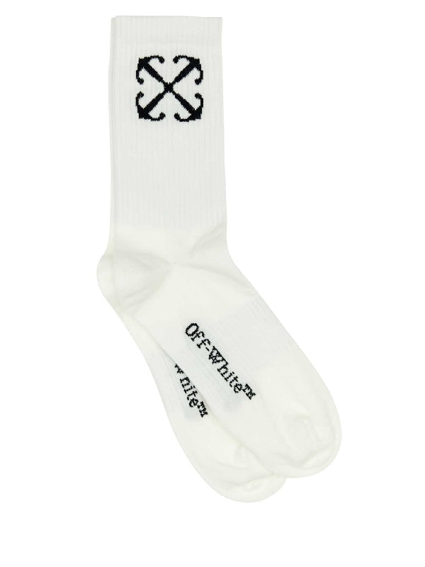 Arrow Logo Cotton Blend Socks