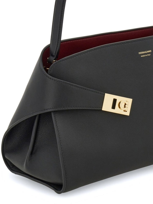 Ferragamo Black Shoulder Bag