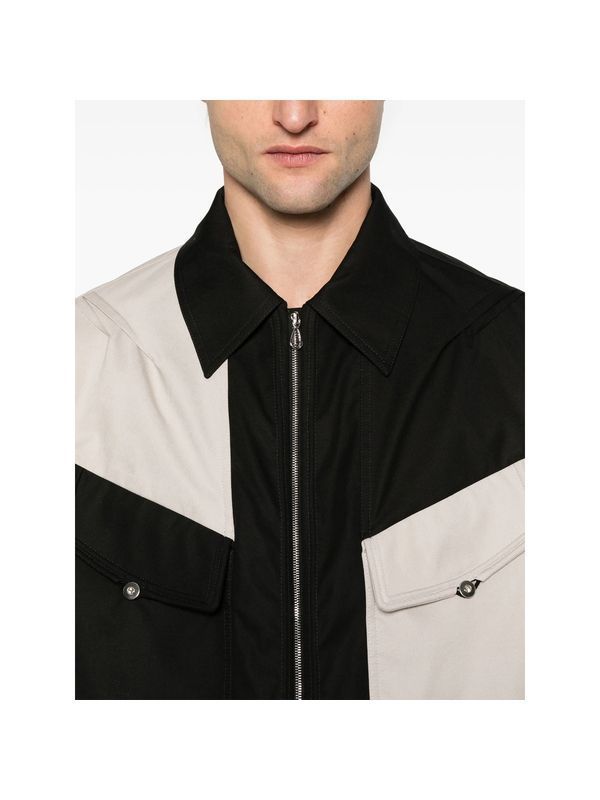 ALEC K Panel Pocket Zip-Up Jacket