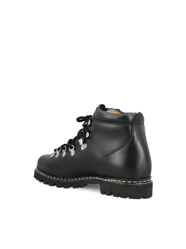 Paraboot Black Lace-Up Boots