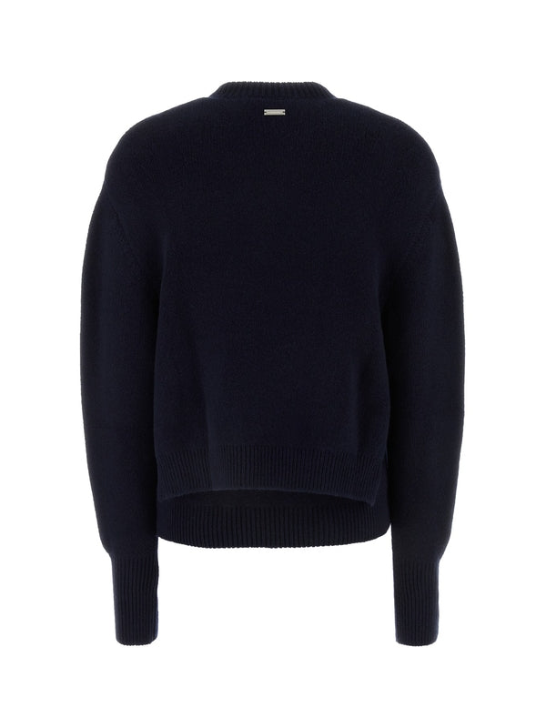 Cutout Detail Cashmere Knit