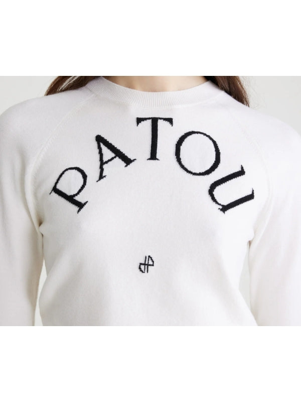 Patou White Knitted