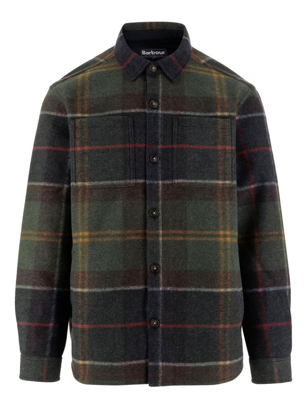 Barbour Green Checked Shirts
