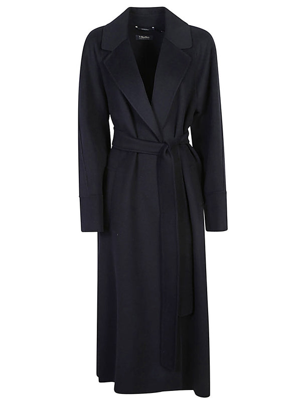 Agatha Tie Double Wool Coat