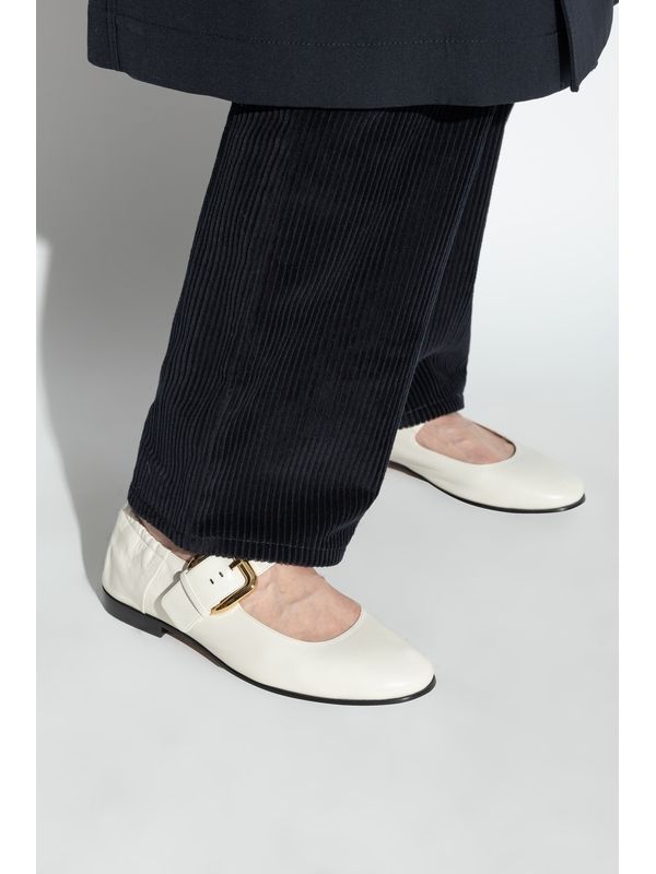 Astaire Buckle
  Strap Flat Shoes