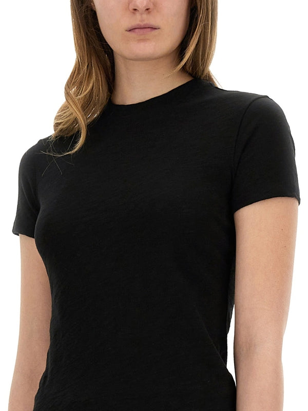 Crewneck Cotton Short-sleeve T-shirt