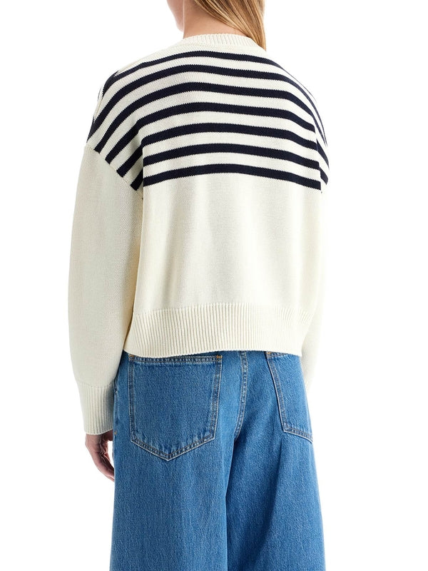 4g Stripe Wool Blend Knit