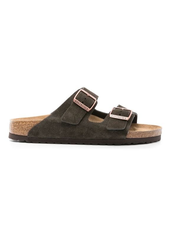 Arizona Double Buckle Leather Sandals