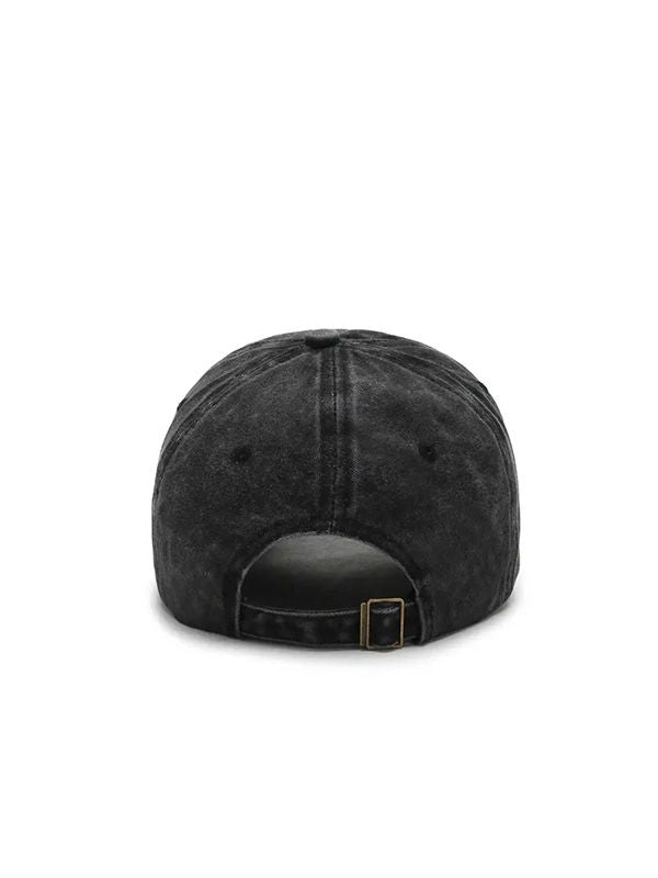 徽标贴片牛仔棒球帽