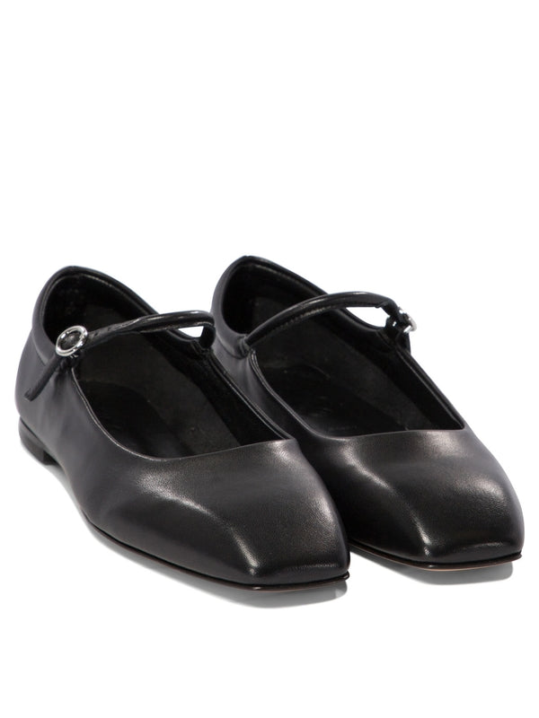 Aeyde Black Flat Shoes