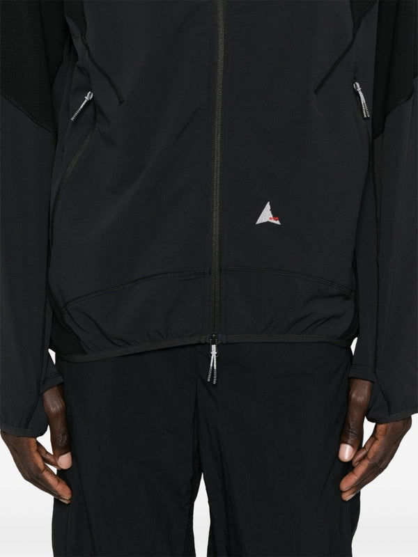 Technical Nylon Hooded Jacket