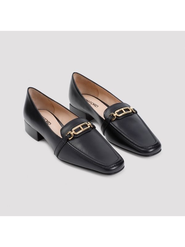 Whitney Metal Detail Leather
  Loafer