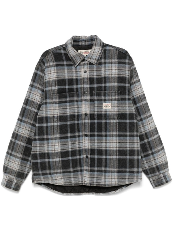 Logo Patch Check Shirt