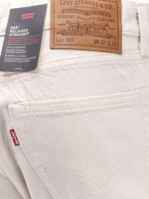 Levi'S White Denim Pants