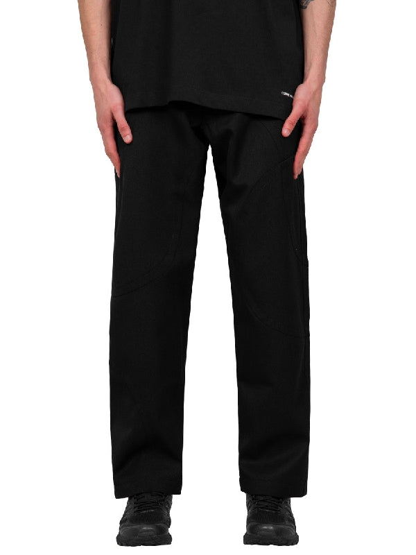 Black Straight Trouser