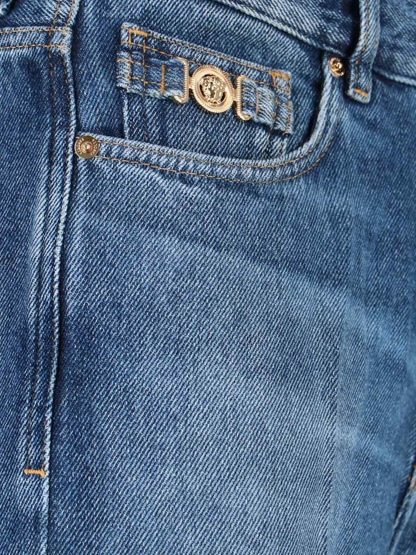 Versace Blue Denim Pants