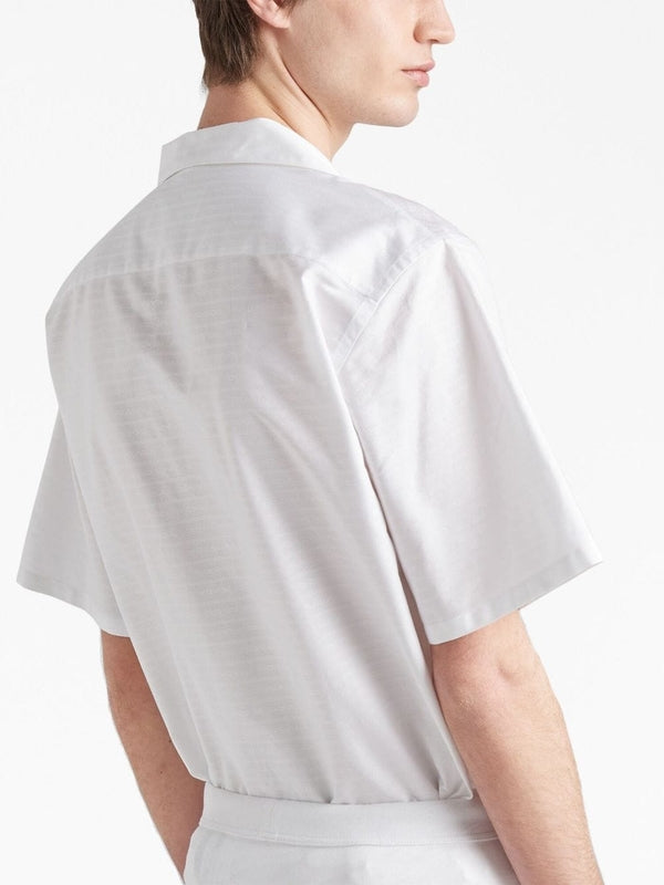 Triangle Patch Pocket Short Sleeve Shirt