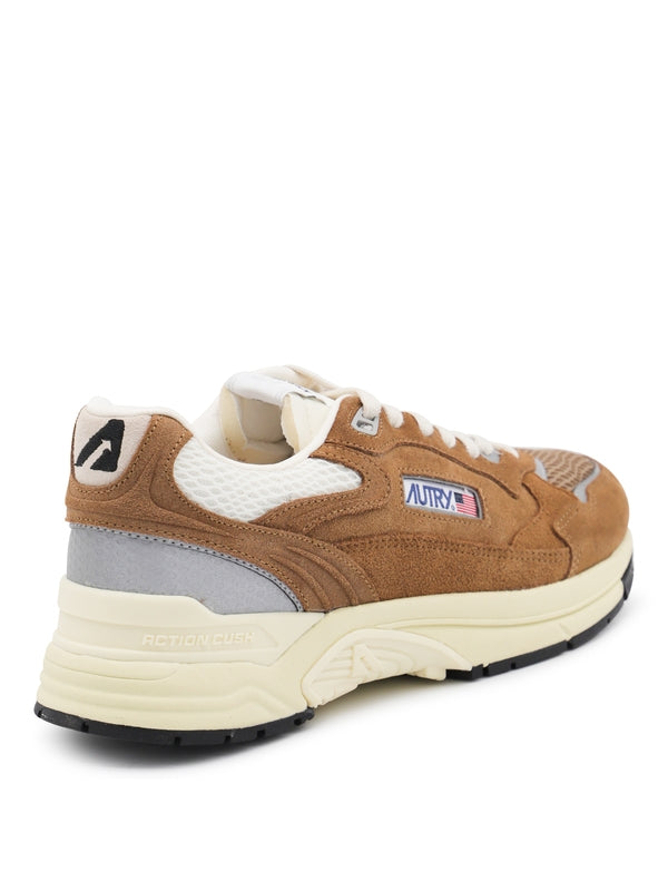 Autry Brown Low Top Sneakers