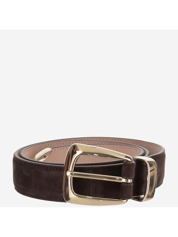 Benny Metal Buckle Leather Belt