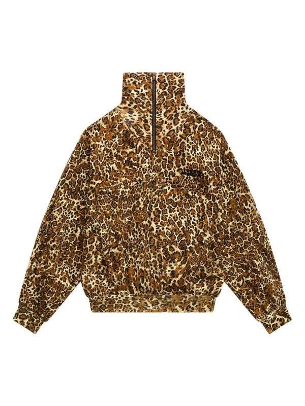 Wilda Leopard Printing
  Sweatshirt