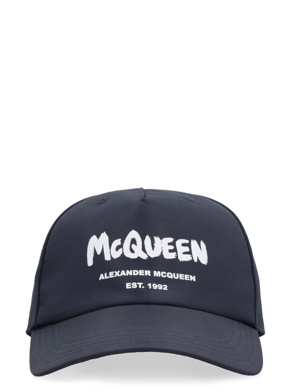 Alexander Mcqueen Navy Cap