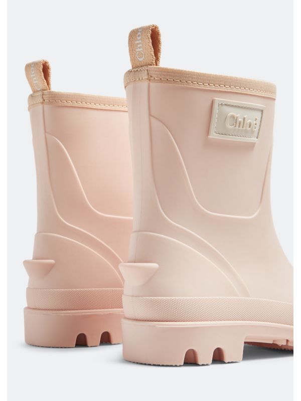 Logo Detail Rain Boots