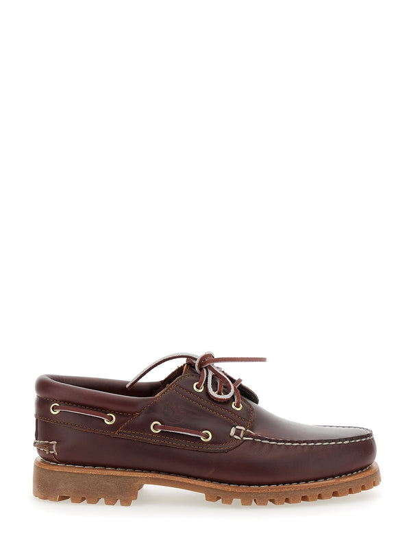 Timberland Burgundy Boat Shoes