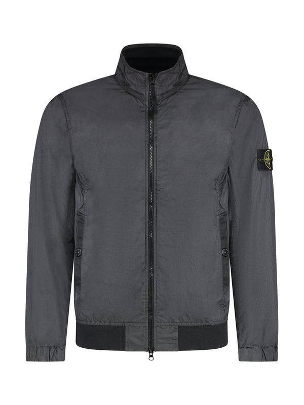 Wappen Patch High Neck Nylon Jacket