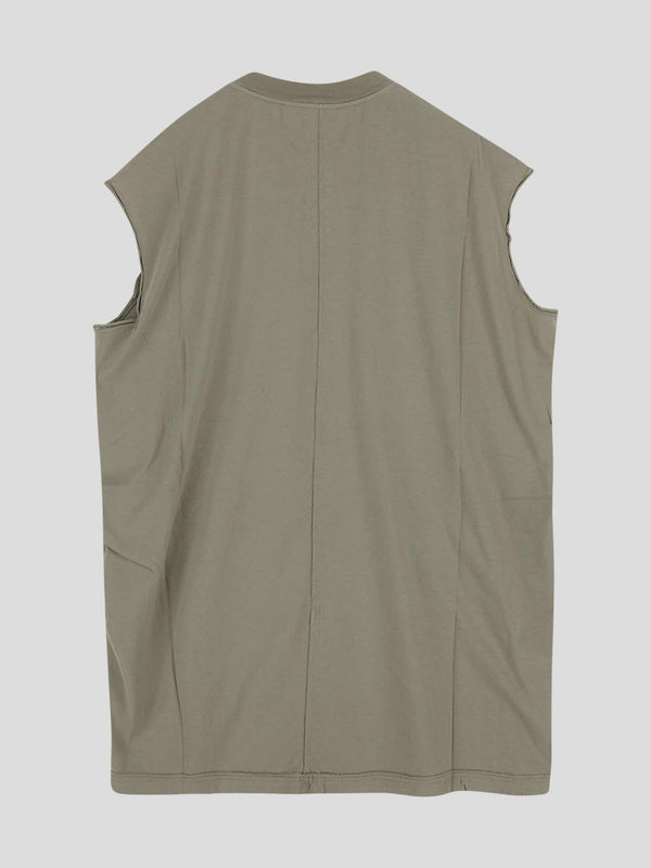 Crewneck Cotton Sleeveless Top