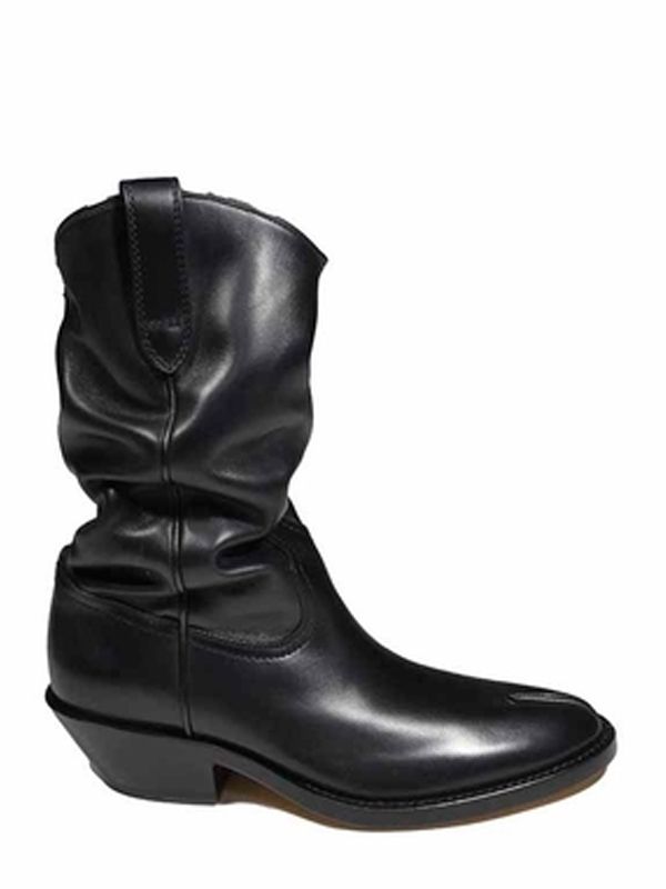 Tabi Leather Western Boots