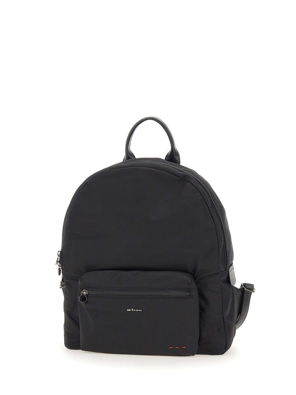 Kiton Black Backpacks