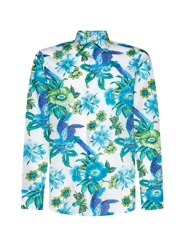 All-Over Printed Cotton Shirt