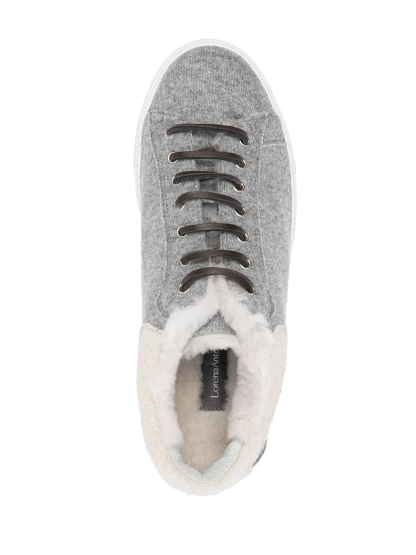 Wool Cashmere Low-Top Sneakers